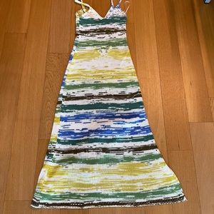 Zara knit multi color dress - June 2021